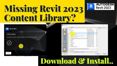 To load families. . Revit 2023 content library download